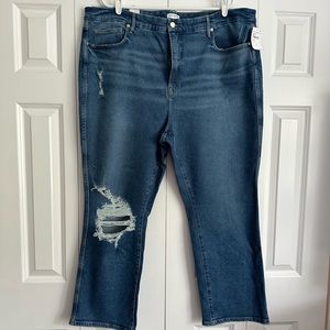 GOODAMERICAN GOOD CURVE JEANS SIZE 22